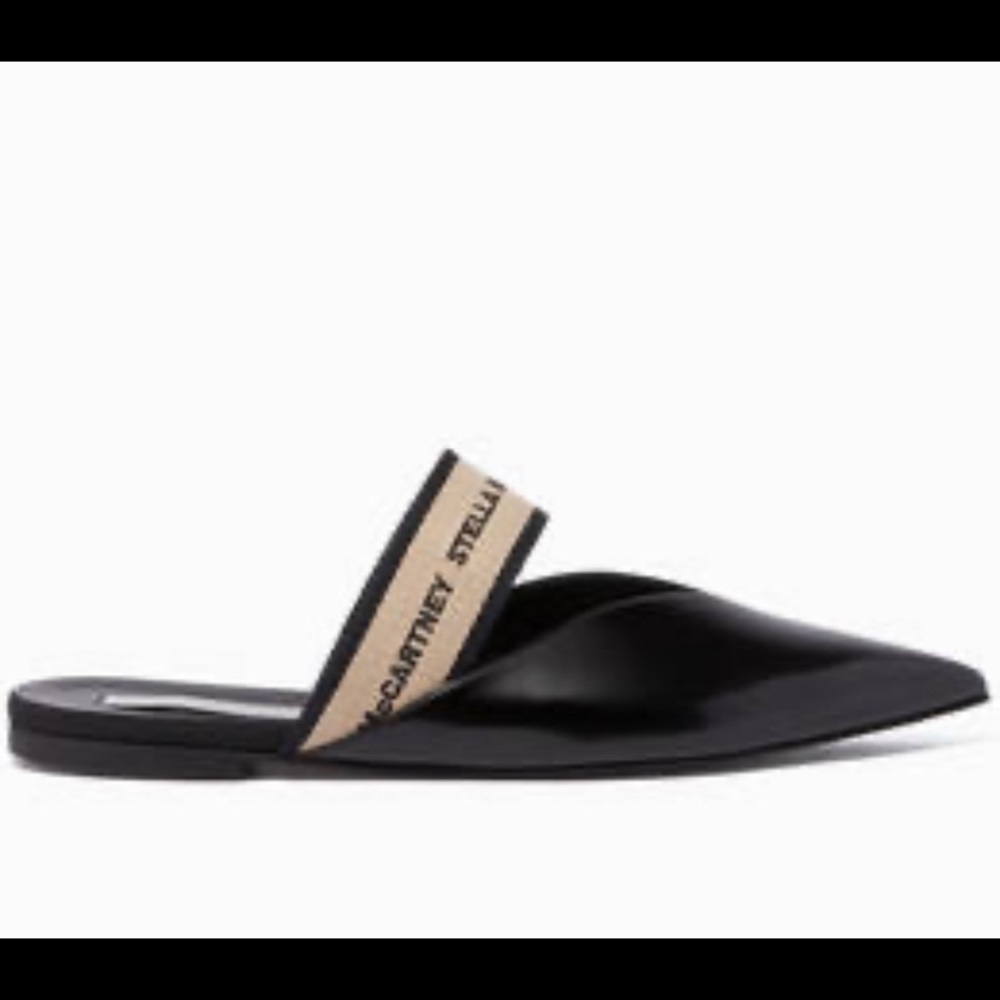 ISO Stella McCartney logo flats